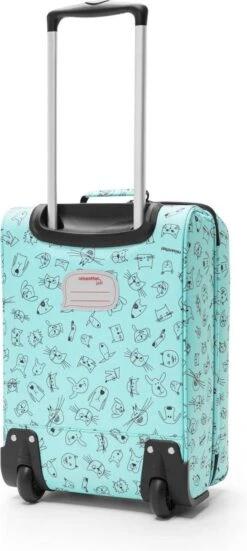 Reisenthel Trolley XS Kids Reiskoffer Kind - Maat XS - 12L - Cats&Dogs Mint -Bagageopslag 538x1200