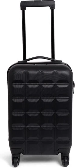 Norlander Squared Handbagagekoffer 37L - Reiskoffer Trolley - ECO Rpet - Zwart -Bagageopslag 541x1200