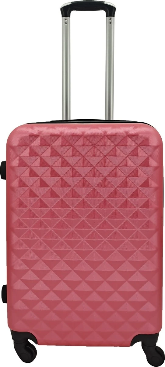 SB Travelbags 'Expandable' Bagage Koffer 65cm- Roze 3 SB Travelbags 'Expandable' Bagage Koffer 65cm- Roze