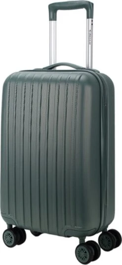 Decent Handbagage Koffer / Trolley / Reiskoffer - 55 Cm - 38 Liter - ABS - Tranporto - Groen -Bagageopslag 552x1200 1