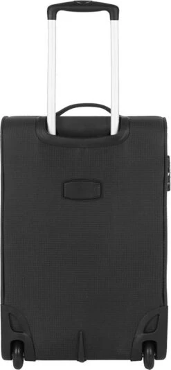 Travelbags Handbagage Zachte Koffer / Trolley / Reiskoffer - The Base - 55 Cm - Zwart -Bagageopslag 555x1200
