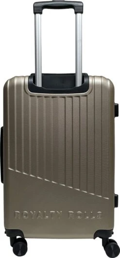 Royalty Rolls Amsterdam M Reiskoffer 67 Cm - 61 Liter - Champagne 9 Royalty Rolls Amsterdam M Reiskoffer 67 Cm - 61 Liter - Champagne -Bagageopslag 558x1200 4
