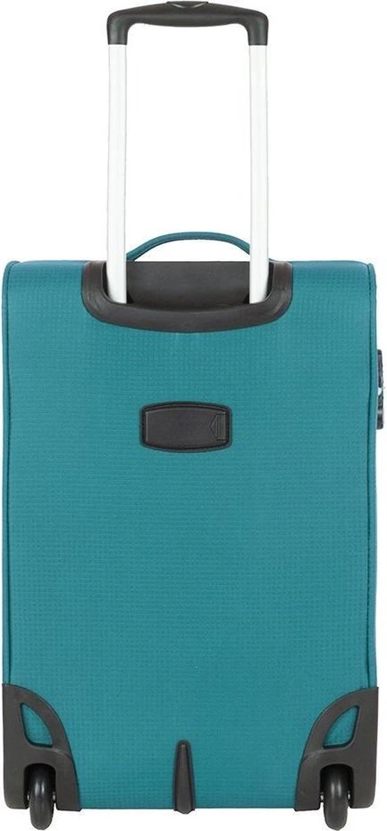 Travelbags Handbagage Zachte Koffer / Trolley / Reiskoffer - The Base - 55 Cm - Groen 4 Travelbags Handbagage Zachte Koffer / Trolley / Reiskoffer - The Base - 55 Cm - Groen - Afbeelding 2