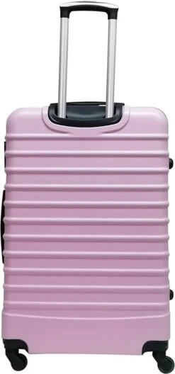 Castillo Quadrant 2 Delige ABS Kofferset (XL+S) - Soft Pink -Bagageopslag 561x1200 5
