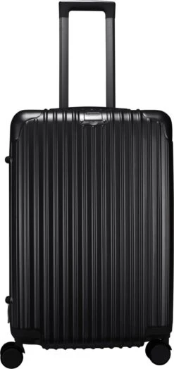 Royal Swiss - Kofferset - Cijferslot- Lichtgewicht Koffer - 4 Wielen- Zwart -Bagageopslag 566x1200 17