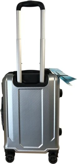 Leonardo Reiskoffer Premium - Handbagage Koffer 57x38x23 - Polycarbonaat - Hardcase - TSA Cijferslot -Bagageopslag 566x1200