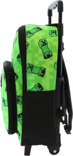 Minecraft Jongens Trolley 29x15x38 Groen -Bagageopslag 566x1200 5