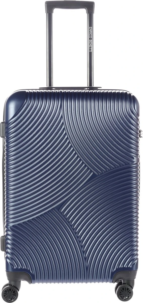 Enrico Benetti Louisville Middelgrote Koffer 65 Cm - 68 Liter - Donkerblauw 3 Enrico Benetti Louisville Middelgrote Koffer 65 Cm - 68 Liter - Donkerblauw