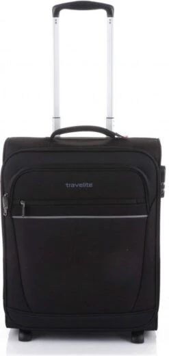 Travelite Cabin 2 Wheel Trolley Black -Bagageopslag 570x1200