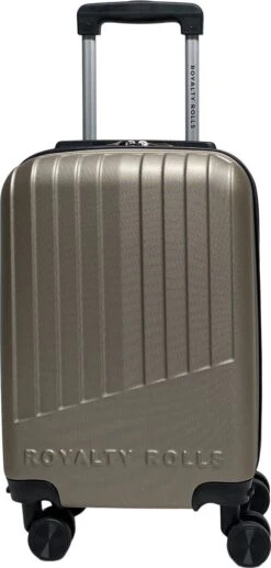Royalty Rolls Amsterdam Handbagage Koffer 52 Cm - 25 Liter - Champagne -Bagageopslag 573x1200 5