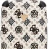 Guess House Party 18 In 4 Wheeler Dames Reiskoffer - Cream Multi Logo 1 Guess House Party 18 In 4 Wheeler Dames Reiskoffer - Cream Multi Logo -Bagageopslag 576x1200 2