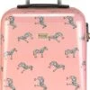 Princess Traveller Trendy Animal Collection - Handbagage Koffer - Zebra - Roze - 56cm -Bagageopslag 582x1200 6