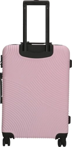 Enrico Benetti Koffer / Trolley / Reiskoffer - 65 X 41 X 25 Cm - 68 Liter - ABS - Maat M - Louisville - Roze -Bagageopslag 586x1200 15