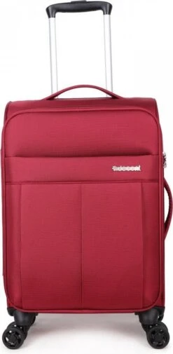 Decent D-Upright Handbagage Koffer - 55 Cm - TSA Slot - Bordeaux Rood -Bagageopslag 587x1200 1