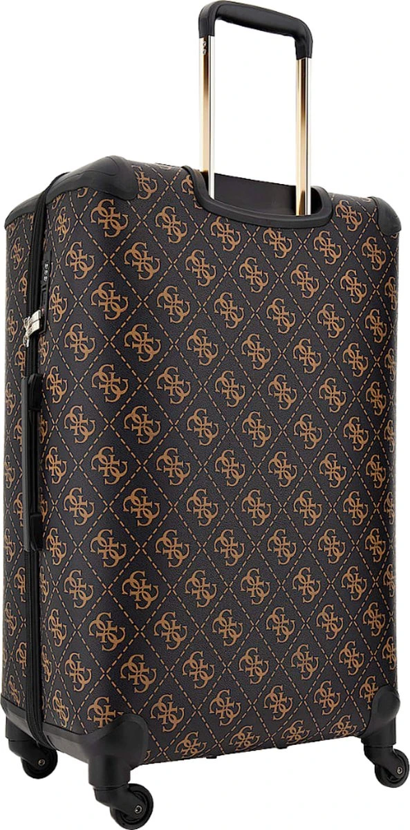 Guess Berta 28 In 4 Wheeler Dames Reiskoffer - Bruin 4 Guess Berta 28 In 4 Wheeler Dames Reiskoffer - Bruin - Afbeelding 2