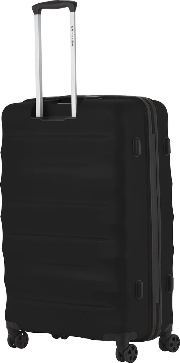 CarryOn Porter ® Reiskoffer - 77cm Trolley Met TSA-slot - 100 Ltr - OKOBAN Registratie - Zwart 5 CarryOn Porter ® Reiskoffer - 77cm Trolley Met TSA-slot - 100 Ltr - OKOBAN Registratie - Zwart - Afbeelding 3