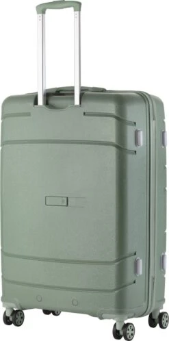 TravelZ Big Bars Reiskoffer 78 Cm Met Dubbele Wielen - Trolley Koffer Met TSA-slot - Olijf -Bagageopslag 595x1200 9