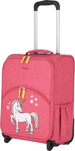 Travelite Handbagage Zachte Koffer / Trolley / Reiskoffer - Youngster - 44 Cm - Roze -Bagageopslag 596x1200 2