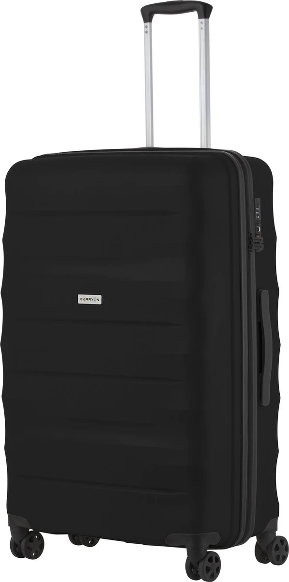 CarryOn Porter ® Reiskoffer - 77cm Trolley Met TSA-slot - 100 Ltr - OKOBAN Registratie - Zwart 3 CarryOn Porter ® Reiskoffer - 77cm Trolley Met TSA-slot - 100 Ltr - OKOBAN Registratie - Zwart