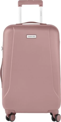 CarryOn Skyhopper Reiskoffer - 68.5cm TSA Trolley Met Expander En OKOBAN - Roze -Bagageopslag 597x1200 3