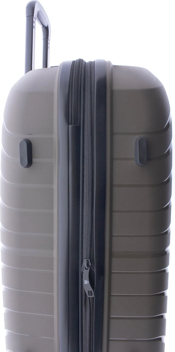 Gladiator Kick-Off Middelgrote Koffer Expandable - 67 Cm - 72/90 Liter - Eco Friendly Recyclebaar PP - Khaki Groen 14 Gladiator Kick-Off Middelgrote Koffer Expandable - 67 Cm - 72/90 Liter - Eco Friendly Recyclebaar PP - Khaki Groen - Afbeelding 12