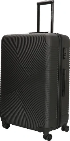 Enrico Benetti Koffer / Trolley / Reiskoffer - 75 X 46 X 25 Cm - 93 Liter - ABS - Maat L - Louisville - Zwart -Bagageopslag 603x1200 3