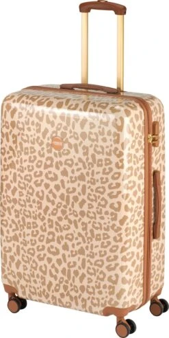 Princess Traveller Leopard - Reiskoffer - Crème/Taupe - L - 76cm -Bagageopslag 603x1200 6