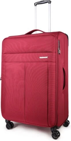 Decent D-Upright Large Koffer - 76 Cm Expandable - TSA Slot - Bordeaux Rood -Bagageopslag 606x1200 9