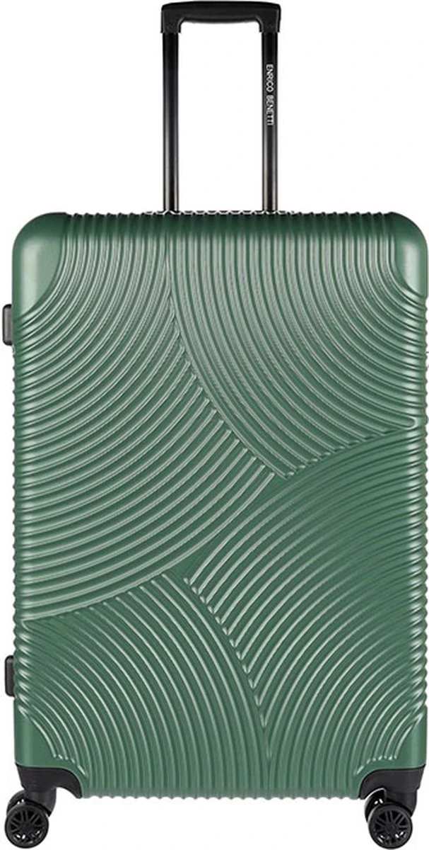 Enrico Benetti Louisville Grote Koffer 75 Cm - 93 Liter - Olijf 3 Enrico Benetti Louisville Grote Koffer 75 Cm - 93 Liter - Olijf