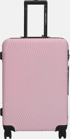 Enrico Benetti Koffer / Trolley / Reiskoffer - 65 X 41 X 25 Cm - 68 Liter - ABS - Maat M - Louisville - Roze -Bagageopslag 608x1200 2