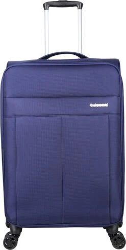 Decent D-Upright Medium Koffer - 66 Cm Expandable - TSA Slot - Donkerblauw -Bagageopslag 608x1200 8
