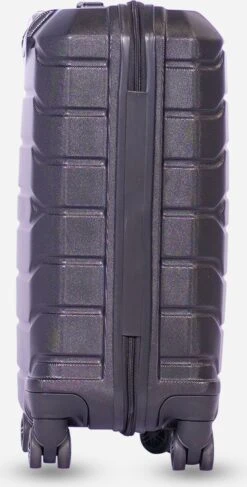 ©TROLLEYZ - Amsterdam LEGACY No.9 - Trolley - 55cm Met TSA Slot - Dubbele Wielen - 360° Spinners - 100% ABS - Handbagage Koffer In Night Black 11 ©TROLLEYZ - Amsterdam LEGACY No.9 - Trolley - 55cm Met TSA Slot - Dubbele Wielen - 360° Spinners - 100% ABS - Handbagage Koffer In Night Black -Bagageopslag 609x1200