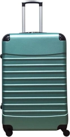 Castillo Quadrant 2 Delige ABS Kofferset (XL + S) - Lichtgroen -Bagageopslag 615x1200 13