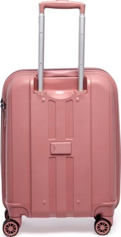 ©TROLLEYZ - Paris No.5 - Trolley - 55cm Met TSA Slot - Dubbele Wielen - 360° Spinners - 100% Polypropyleen - Handbagage Koffer In Rose Blush 17 ©TROLLEYZ - Paris No.5 - Trolley - 55cm Met TSA Slot - Dubbele Wielen - 360° Spinners - 100% Polypropyleen - Handbagage Koffer In Rose Blush -Bagageopslag 616x1200 10