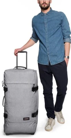 Eastpak TRANVERZ L Reiskoffer (79 X 40 X 33 Cm) - Sunday Grey 37 Eastpak TRANVERZ L Reiskoffer (79 X 40 X 33 Cm) - Sunday Grey -Bagageopslag 617x1200 4