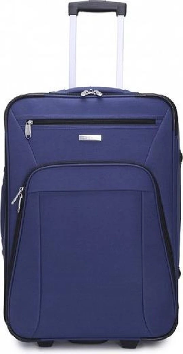 Decent Basic-Line Medium Trolley 63 Cm - Donkerblauw 15 Decent Basic-Line Medium Trolley 63 Cm - Donkerblauw - Afbeelding 13