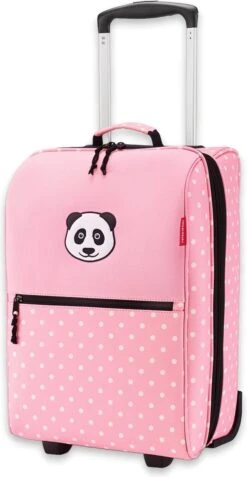 Reisenthel Trolley XS Kids Reiskoffer Kind - 12L - Panda Dots Pink Roze -Bagageopslag 622x1200 3