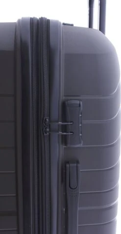 Gladiator Kick-Off Grote Koffer Expandable -76 Cm - 99/125 Liter - Eco Friendly Recyclebaar PP - Donkergrijs -Bagageopslag 623x1200 10