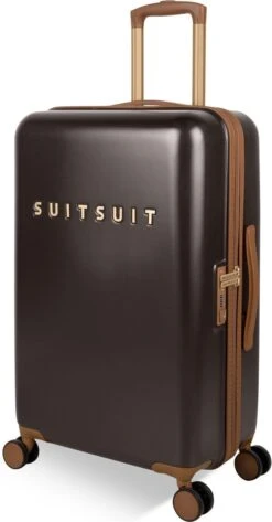 SUITSUIT - Fab Seventies Classic - Espresso Black - Reiskoffer (66 Cm) -Bagageopslag 626x1200