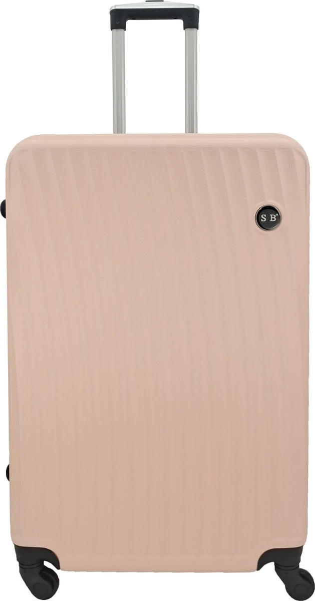 SB Travelbags Kofferset - 2 Delige -Licht Roze - 75cm/55cm 5 SB Travelbags Kofferset - 2 Delige -Licht Roze - 75cm/55cm - Afbeelding 3