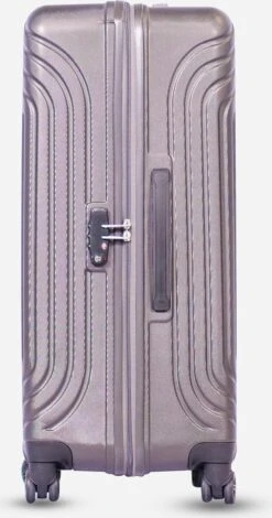 ©TROLLEYZ - Florence No.7 - Trolley - 55cm Met TSA Slot - Dubbele Wielen - 360° Spinners - 100% ABS - Handbagage Koffer In Cloudy Grey 19 ©TROLLEYZ - Florence No.7 - Trolley - 55cm Met TSA Slot - Dubbele Wielen - 360° Spinners - 100% ABS - Handbagage Koffer In Cloudy Grey -Bagageopslag 631x1200 1