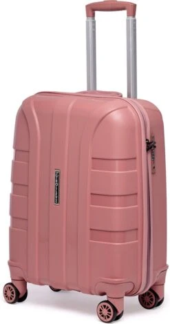 ©TROLLEYZ - Paris No.5 - Trolley - 55cm Met TSA Slot - Dubbele Wielen - 360° Spinners - 100% Polypropyleen - Handbagage Koffer In Rose Blush 26 ©TROLLEYZ - Paris No.5 - Trolley - 55cm Met TSA Slot - Dubbele Wielen - 360° Spinners - 100% Polypropyleen - Handbagage Koffer In Rose Blush -Bagageopslag 632x1200 1