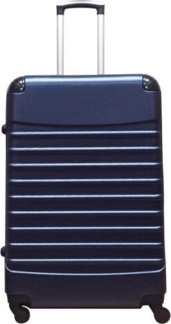 Castillo Quadrant 2 Delige ABS Kofferset (XL + S) - Donkerblauw -Bagageopslag 634x1200 11