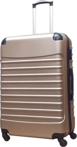 Castillo Quadrant 2 Delige ABS Kofferset (XL + S) - Champagne -Bagageopslag 634x1200 9