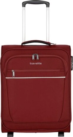 Travelite Cabin 2 Wheel Trolley Bordeaux 20 Travelite Cabin 2 Wheel Trolley Bordeaux -Bagageopslag 642x1200 1