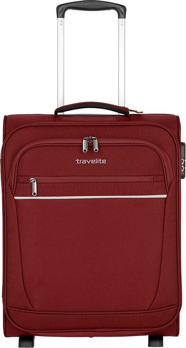 Travelite Cabin 2 Wheel Trolley Bordeaux 9 Travelite Cabin 2 Wheel Trolley Bordeaux - Afbeelding 7