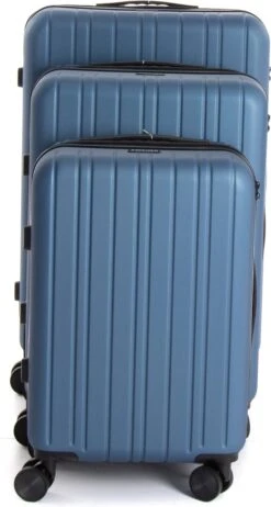 AttitudeZ Azur Reiskoffer Medium Blauw 67cm - TSA-slot -Bagageopslag 642x1200 21