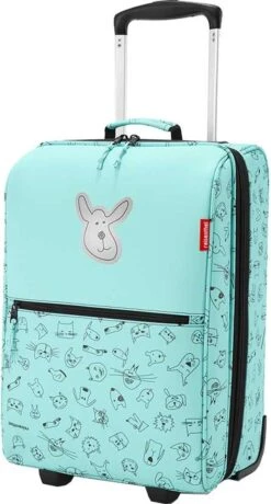 Reisenthel Trolley XS Kids Reiskoffer Kind - Maat XS - 12L - Cats&Dogs Mint -Bagageopslag 644x1200 1