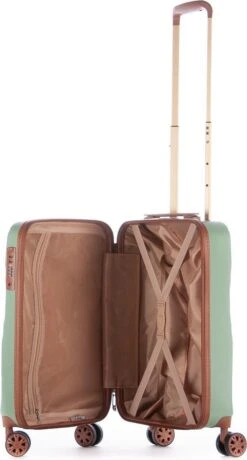 Oistr Florence Handbagage Spinner S Olive Green -Bagageopslag 645x1200