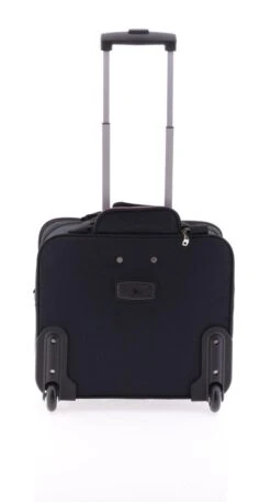 Gladiator Metro Handbagage Laptop Trolley - 14 Inch - Zwart -Bagageopslag 648x1200